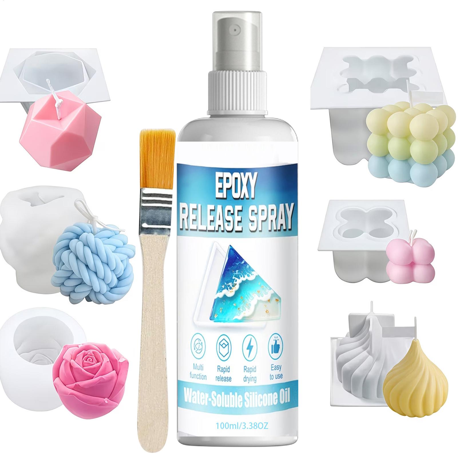 Candle Making Workshops - Epoxy Mold Release Spray 100ml Fast-Drying