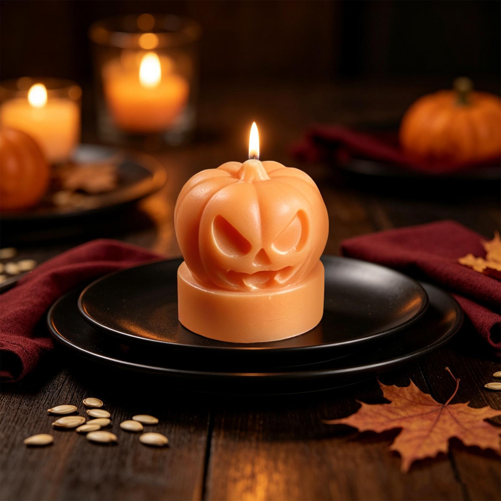 Halloween Pumpkin Candle Mold  - Candle Making Workshops recension och pris