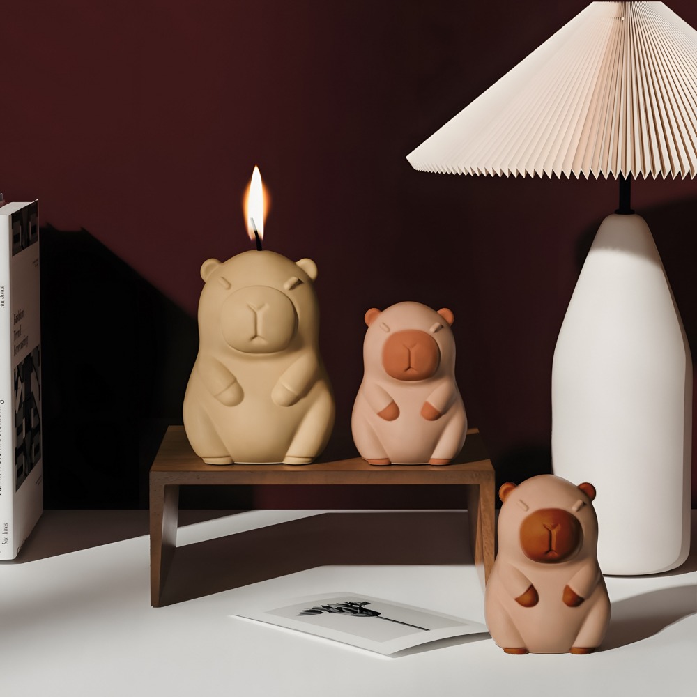 Standing Capybara Scent Candle - Candle Making Experience recension och pris