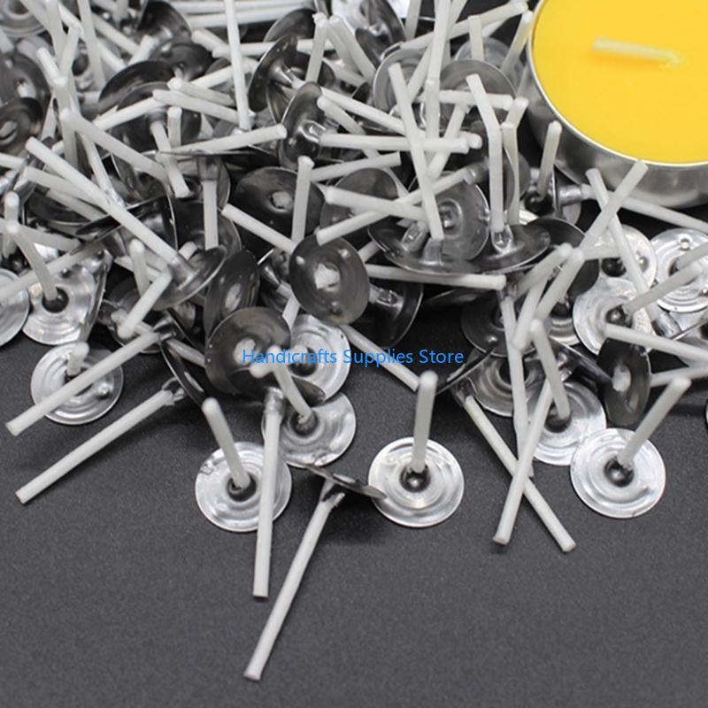 R1WA 200Pcs Cotton Wick Pre Wa - Cotton Wick Pre Tabbed recension och pris