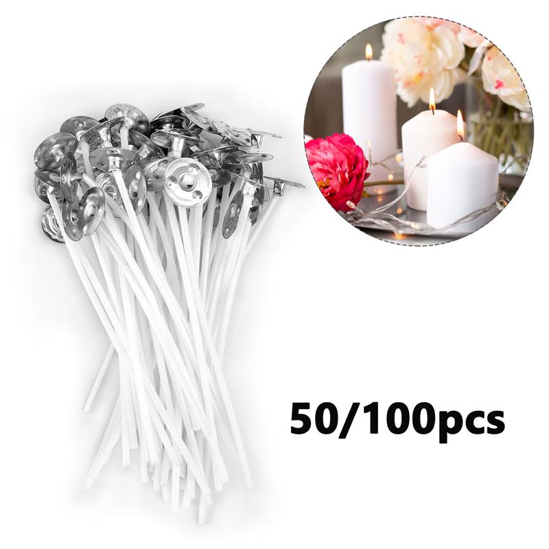 Smokeless Candle Wicks 2.6-20c - Cotton Wick Pre Tabbed recension och pris