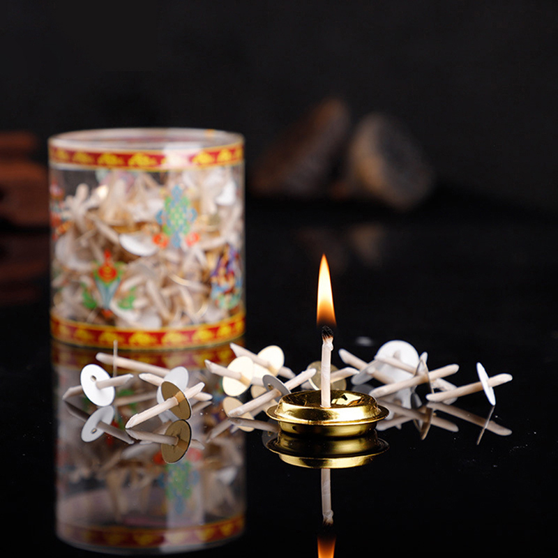 200Pcs/Box Oil Lamp Wick Makin - Candle Making Oils recension och pris
