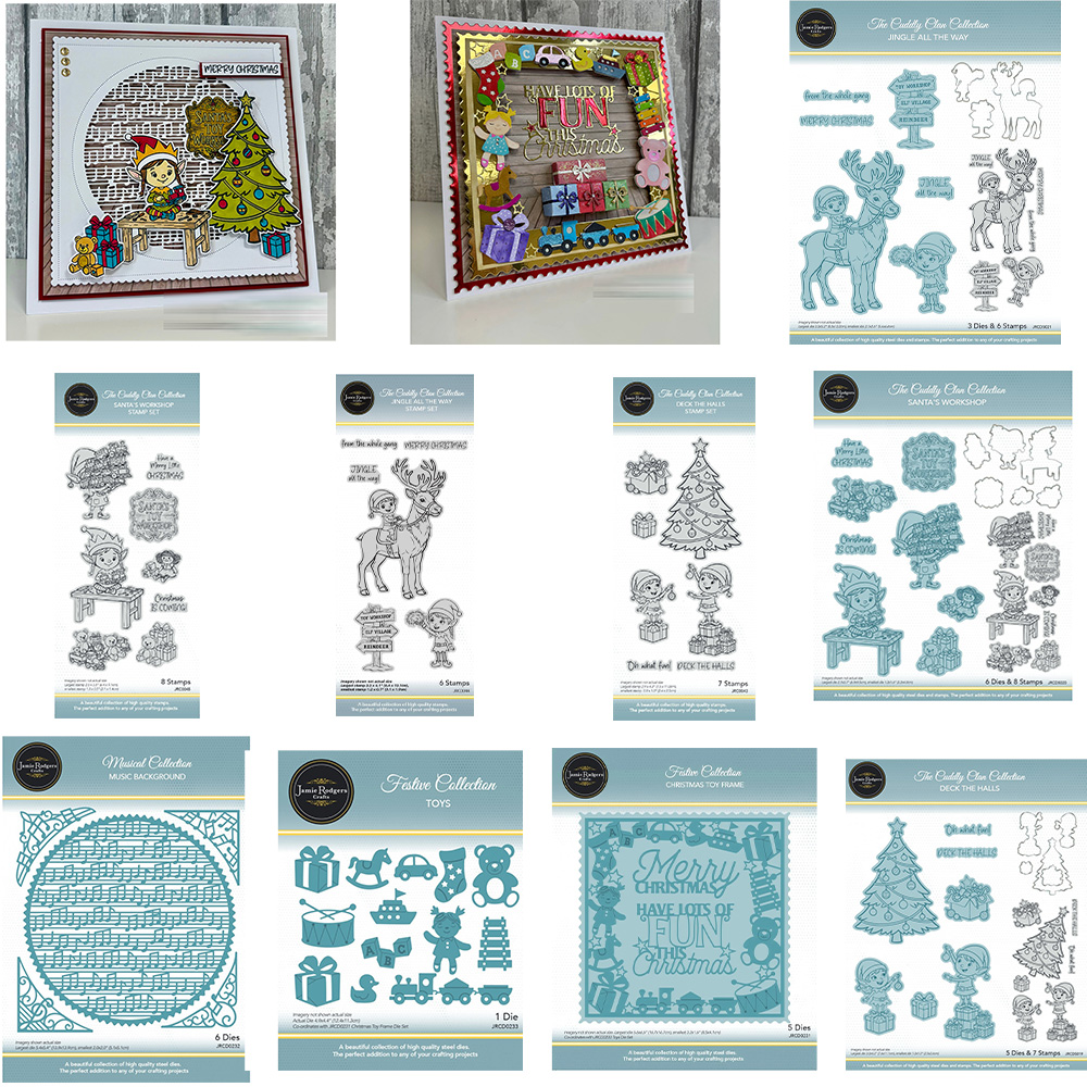 Santa's Workshop Toys Die Set  - Candle Making Workshops recension och pris