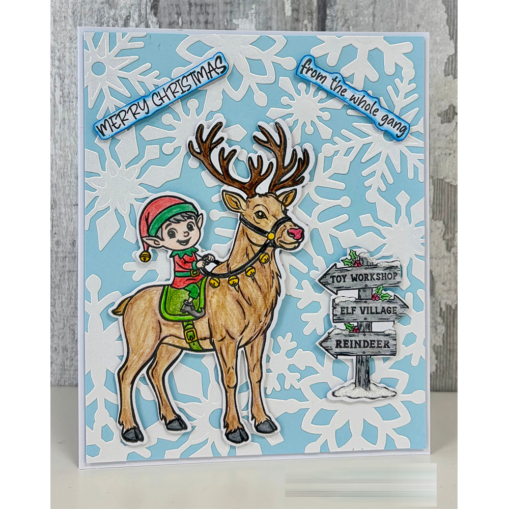 Santa's Workshop Toys Die Set  - Candle Making Workshops recension och pris