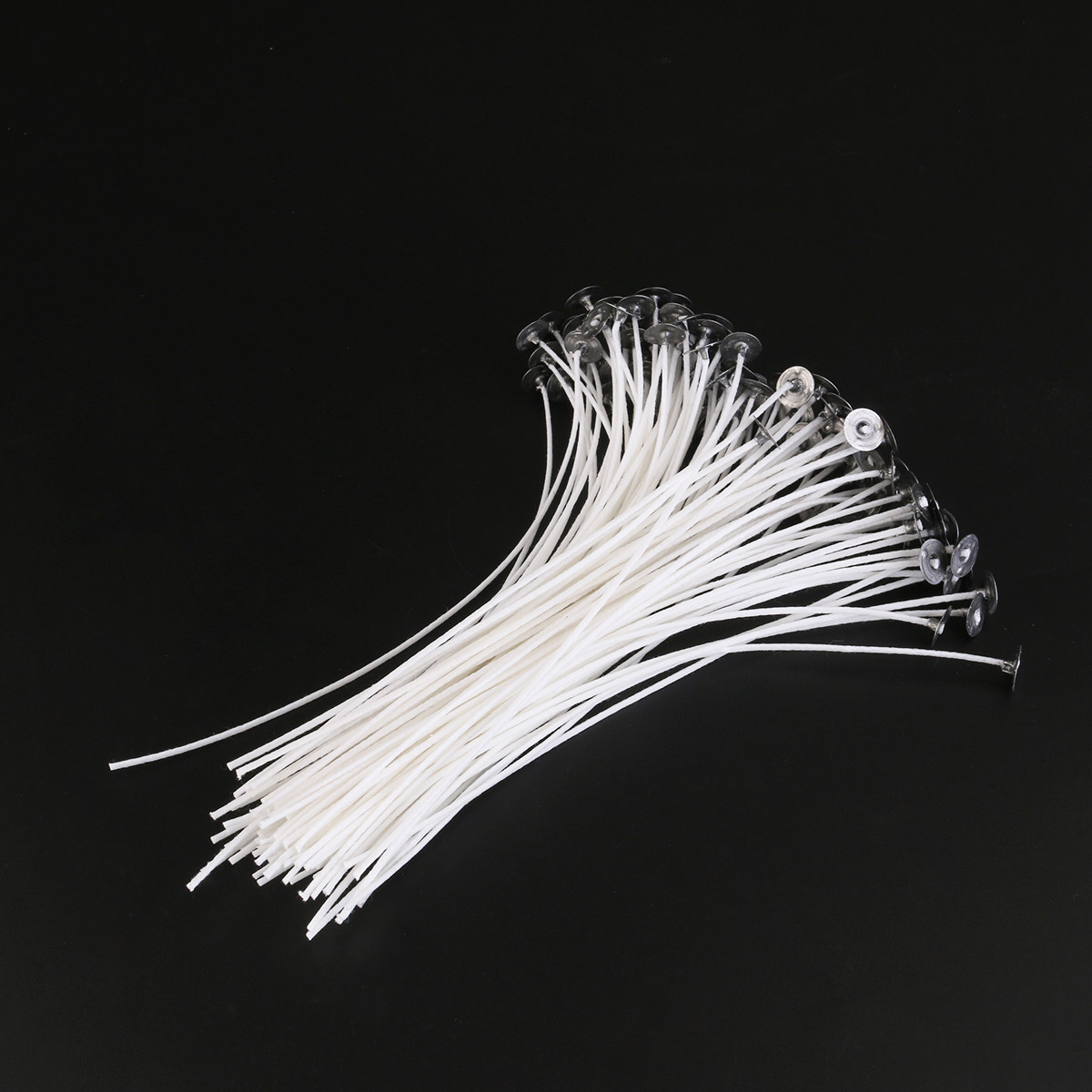 100pcs C Wicks Premium Cotton  - Cotton Wick Pre Tabbed recension och pris