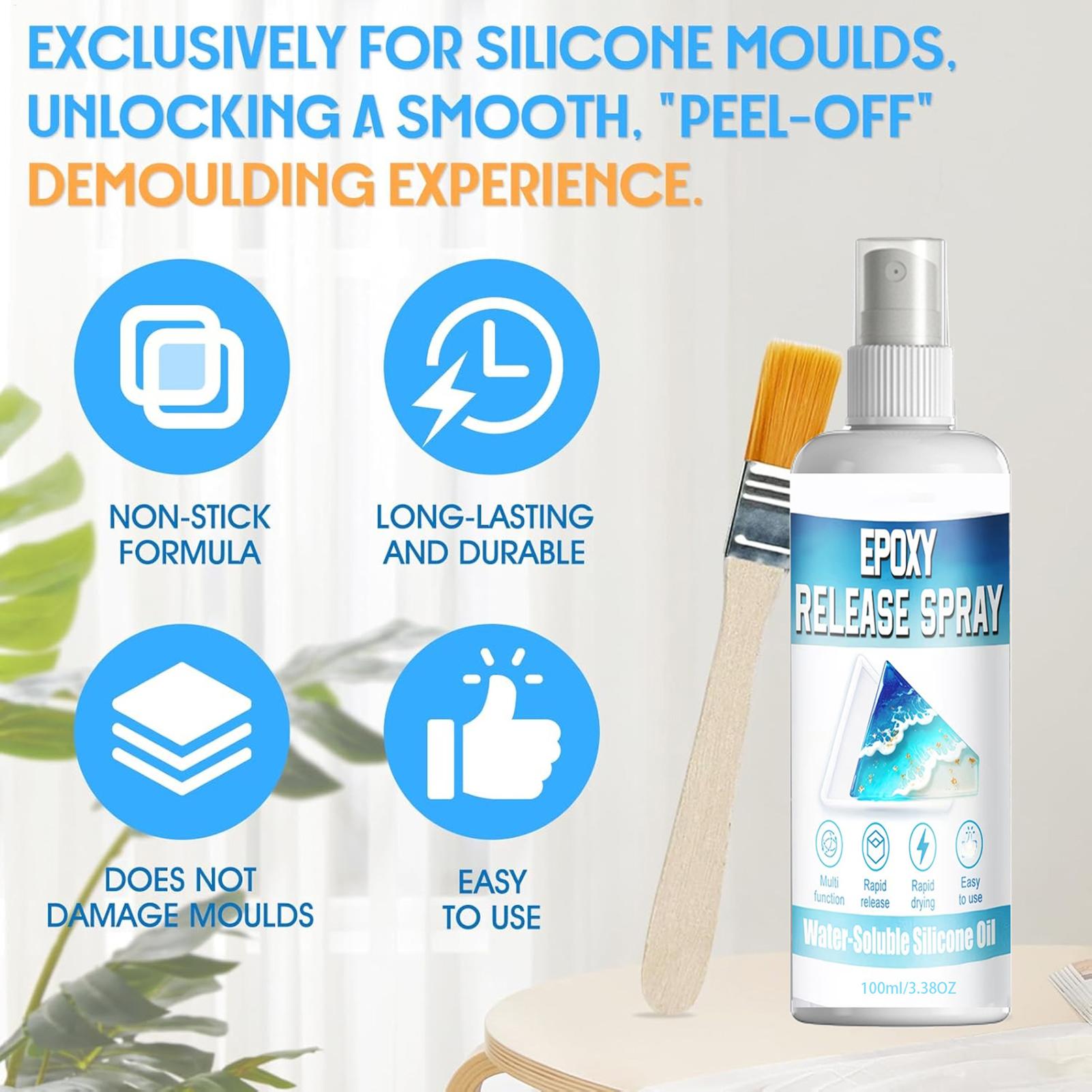 Epoxy Mold Release Spray 100ml - Candle Making Workshops recension och pris