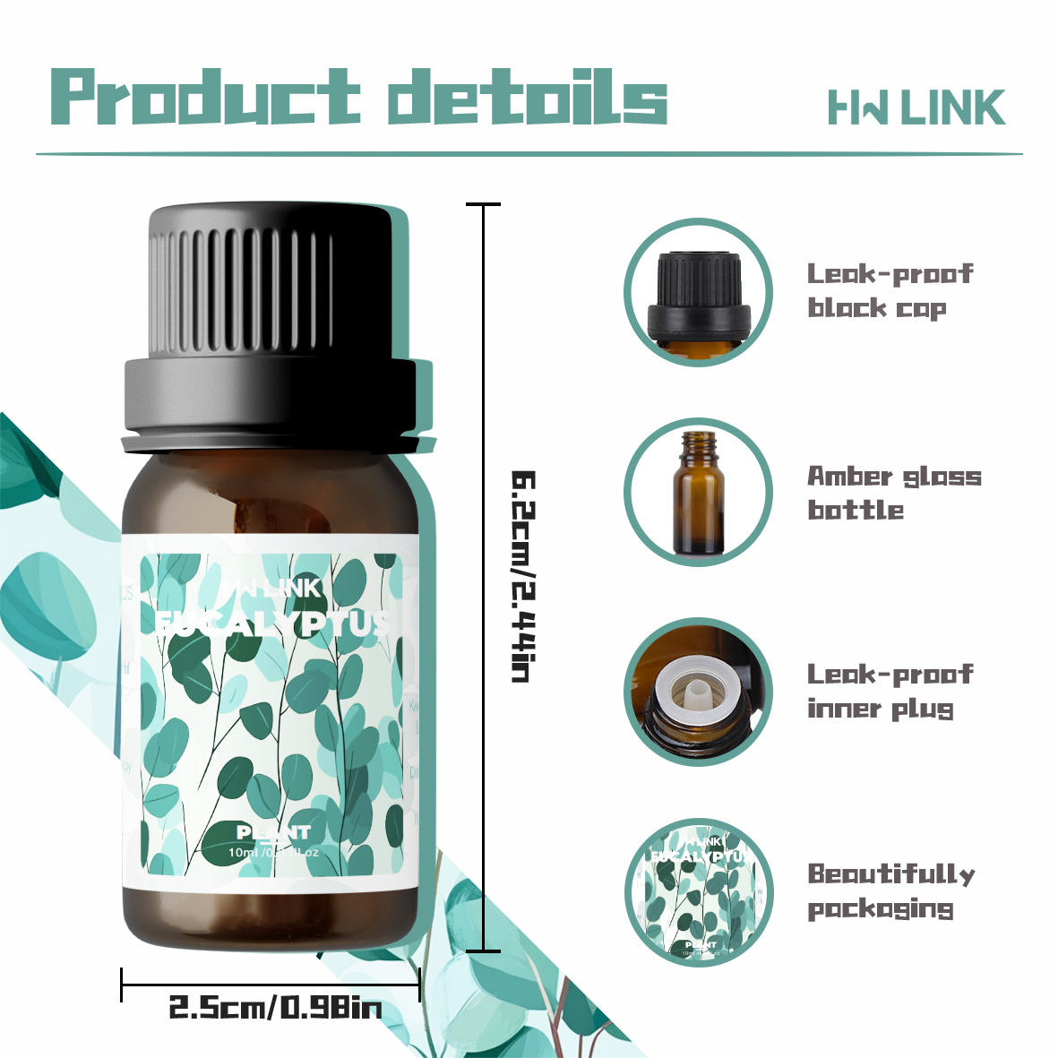 Eucalyptus Essential Oils 10ml - Candle Making Essential Oil recension och pris