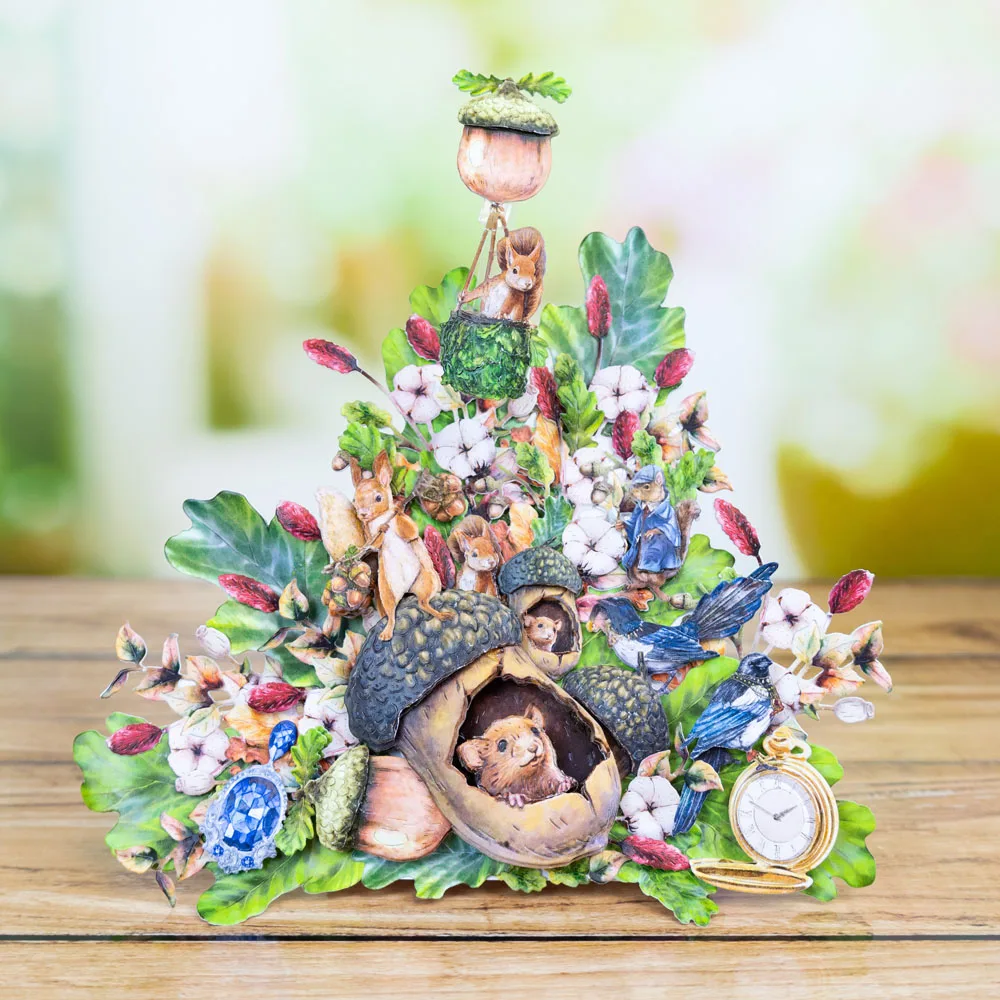 Nested Acorn Hiding Place Meta - Candle Making Place recension och pris