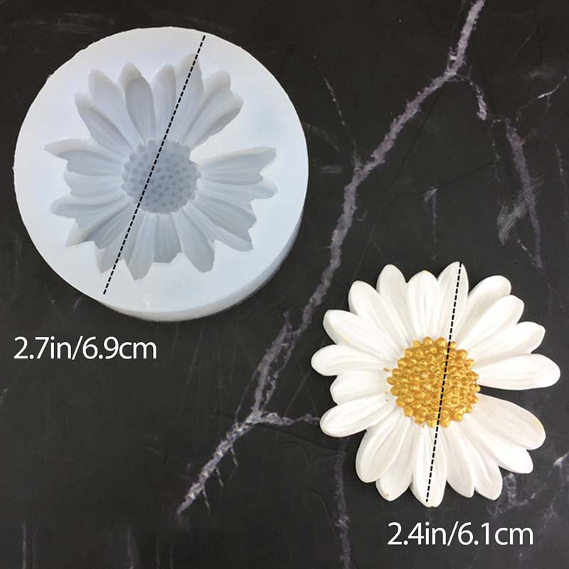 DIY Candle Silicone Mold Daisy - Candle Making Experience recension och pris