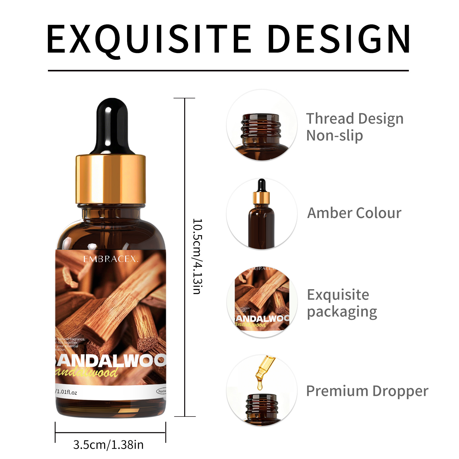 30ml Sandalwood Natural Plant  - Candle Making Essential Oil recension och pris